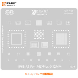 U IP3 AMAOE STENCIL (IPHONE 6 SERIES)
