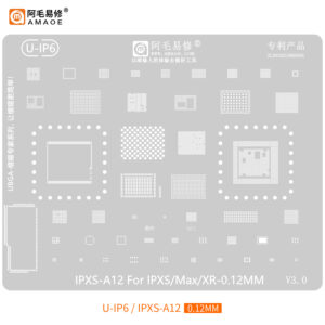 U IP6 AMAOE STENCIL (IPHONE XS SERIES)