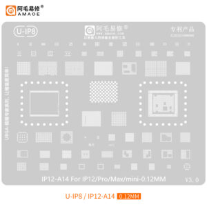U IP12 AMAOE STENCIL (IPHONE 12 SERIES)