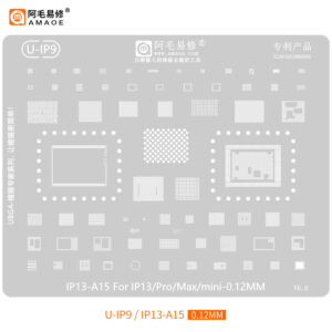 U IP9 AMAOE STENCIL (IPHONE 13 SERIES)