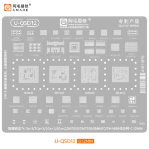 U QSD12 AMAOE STENCIL