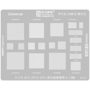 Universal AMAOE STENCIL